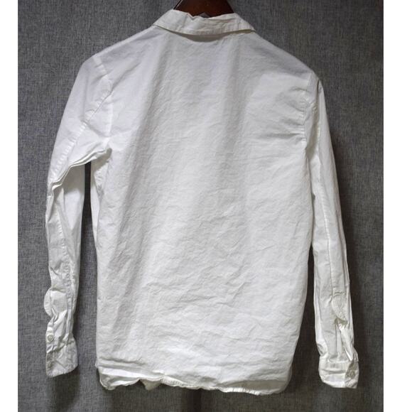 GANNI White Button-Up Shirt Size 36 - Picture 5 of 5
